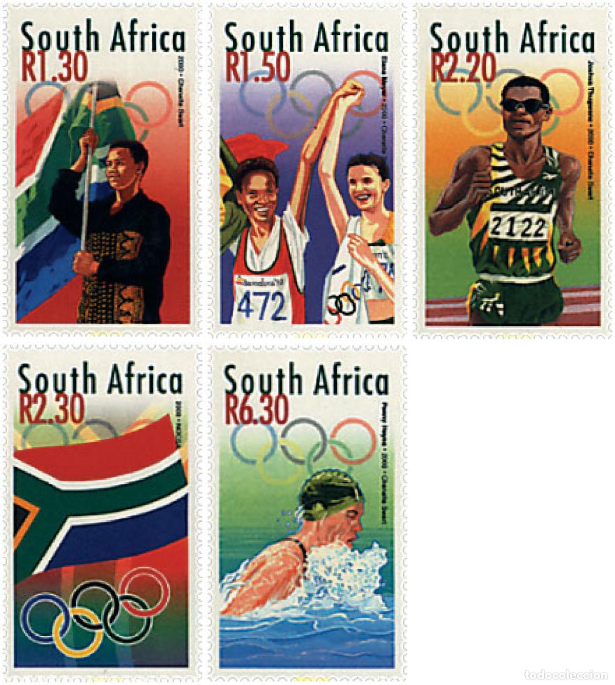 Sellos: 75536 MNH SUDAFRICA 2000 27 JUEGOS OLIMPICOS VERANO SYDNEY 2000