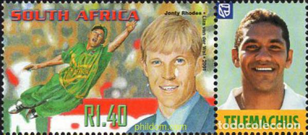 Sellos: 666973 MNH SUDAFRICA 2001 GRANDES DEPORTISTAS SUDAFRICANOS