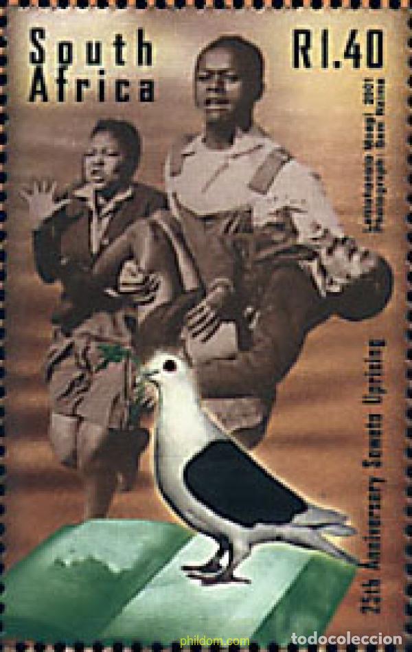 Sellos: 78365 MNH SUDAFRICA 2001 25 ANIVERSARIO DEL LEVANTAMIENTO DE SOWETO