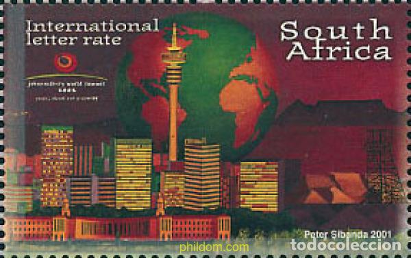 Sellos: 101279 MNH SUDAFRICA 2002 JOHANNESBURG 2002. CUMBRE MUNDIAL PARA EL DESARROLLO SOSTENIBLE