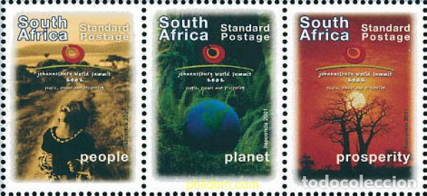 Sellos: 103508 MNH SUDAFRICA 2002 JOHANNESBURG 2002. CUMBRE MUNDIAL PARA EL DESARROLLO SOSTENIBLE