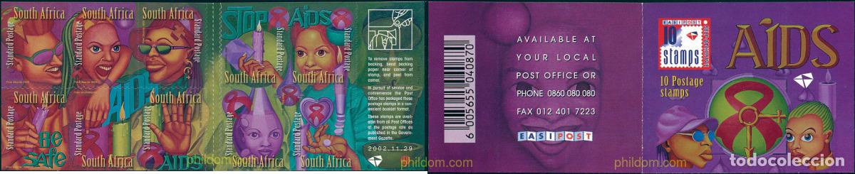 Sellos: 128338 MNH SUDAFRICA 2002 LUCHA CONTRA EL SIDA