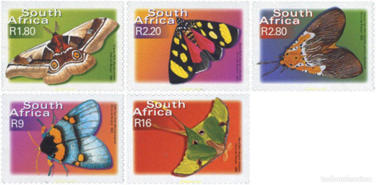Sellos: 136353 MNH SUDAFRICA 2002 MARIPOSAS