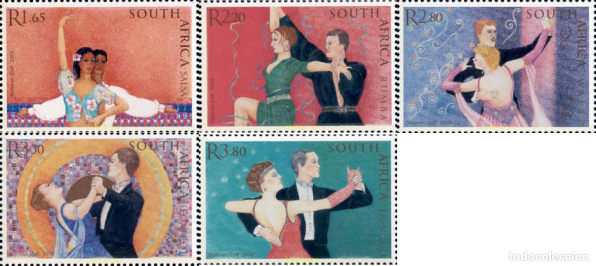 Sellos: 143565 MNH SUDAFRICA 2003 BAILES DE SALON
