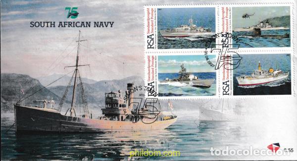 Sellos: 449090 MNH SUDAFRICA 1997 75 ANIVERSARIO DE LA MARINA