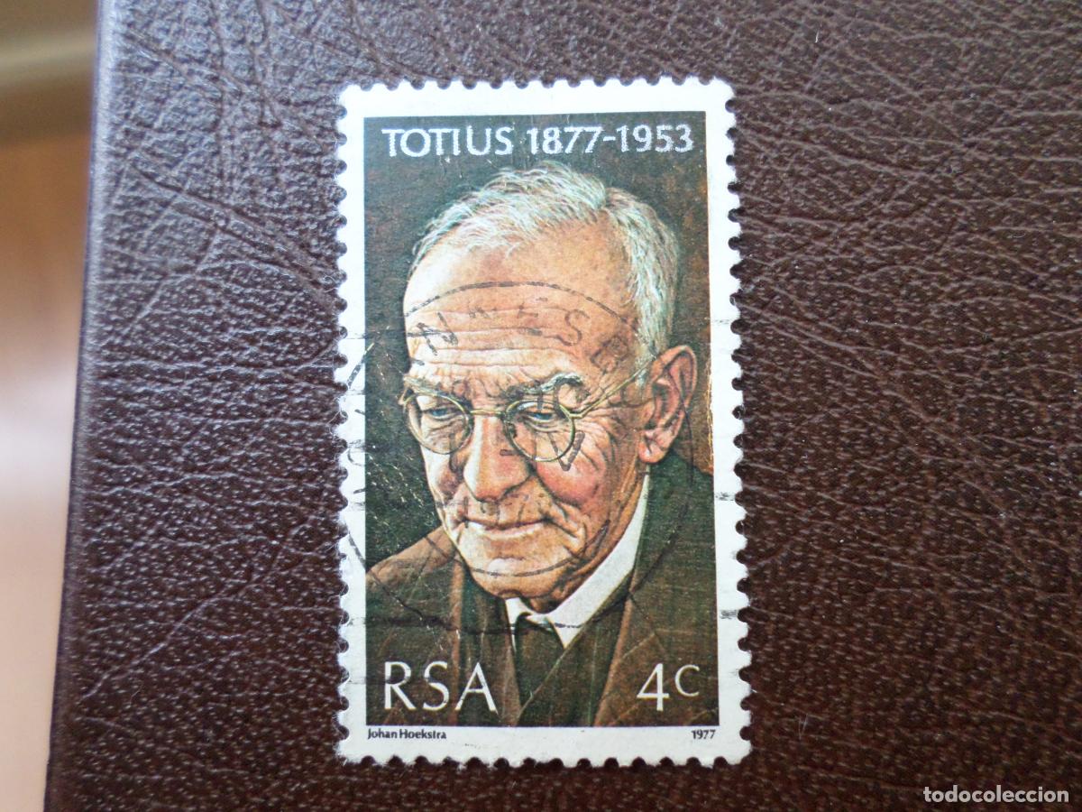 Sellos: -africa del sur, 1977, centenario nacimiento de jacod daniel du toit, Yvert 415