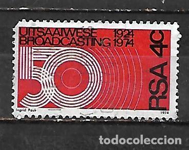 Sellos: 1974: 50 Aniversario de la radio sudafricana (usado)