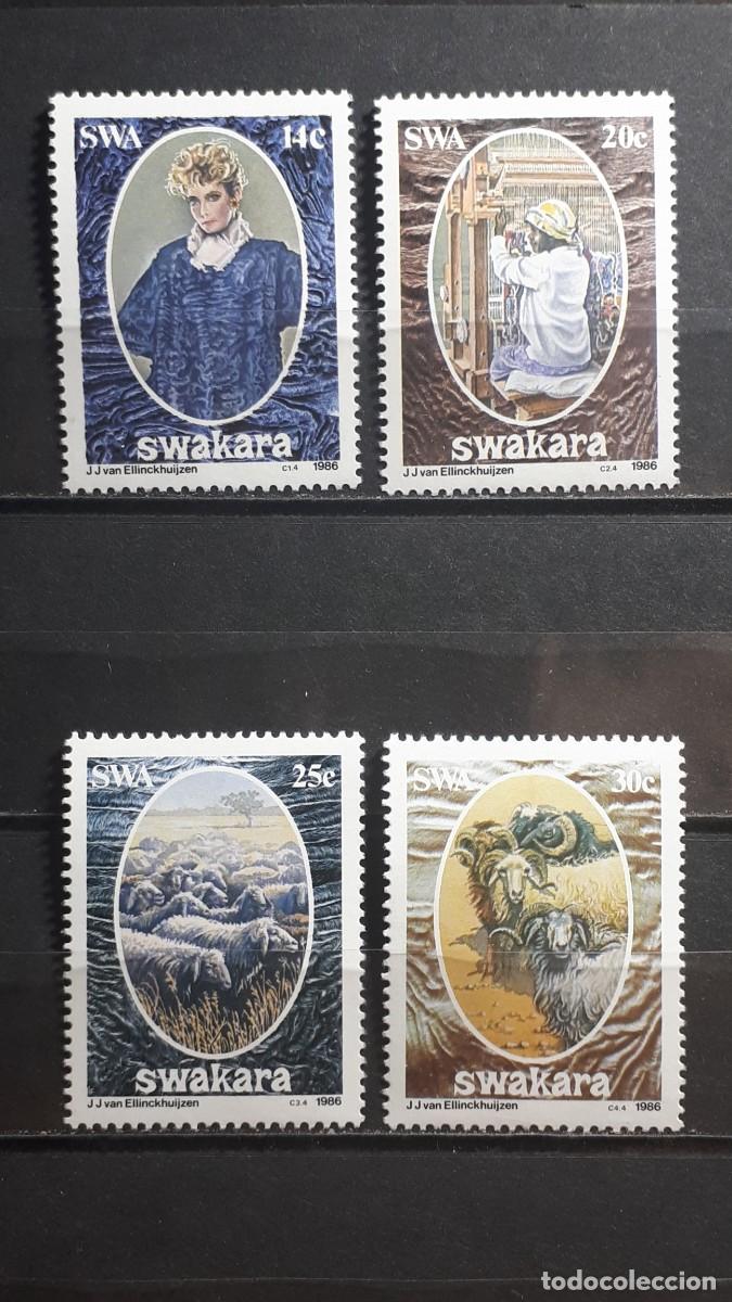 Sellos: SUDAFRICA. A&Ntilde;O 1986. **. YVERT 549/52