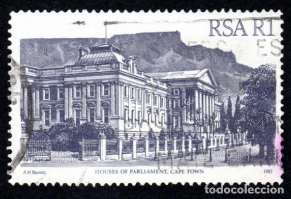 Sellos: R. Sud&aacute;frica. Parlamento de Cape. 1982. YT-521. Usado