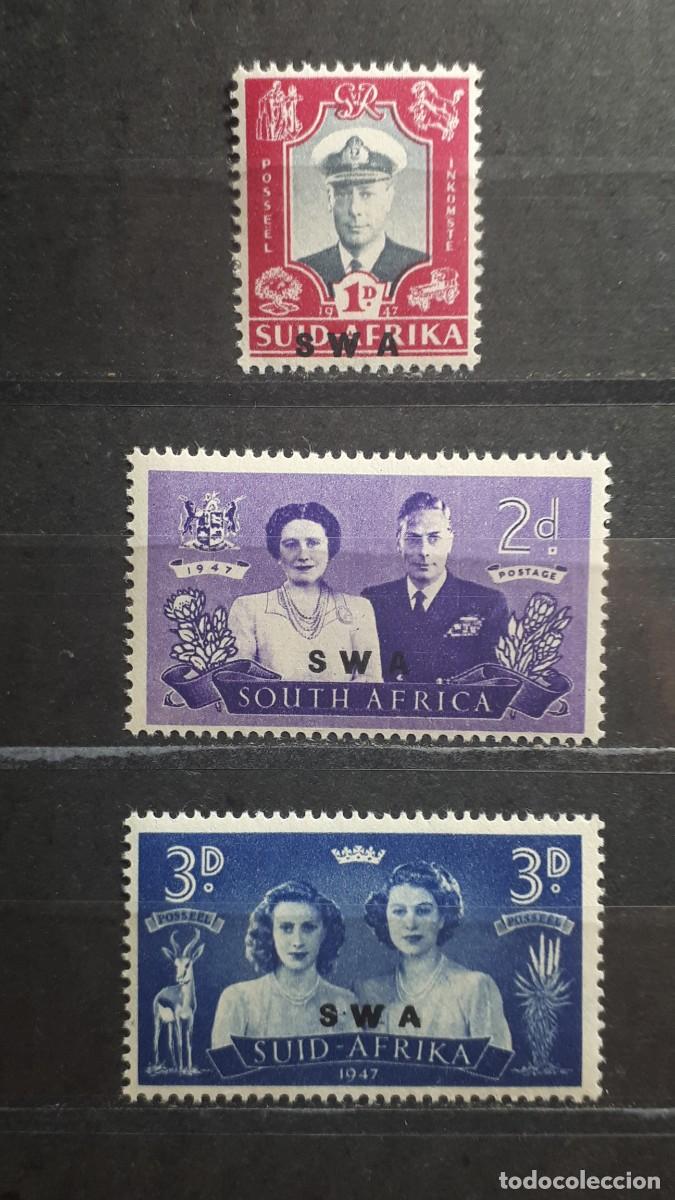 Sellos: SUDAFRICA . A&Ntilde;O 1947. **.