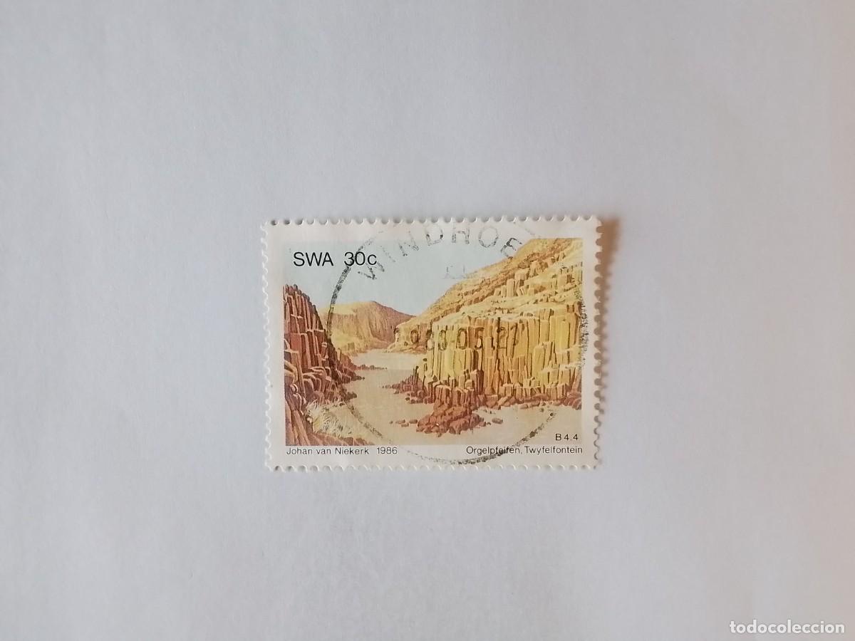 Sellos: A&Ntilde;O 1986 SUD&Aacute;FRICA SELLO USADO