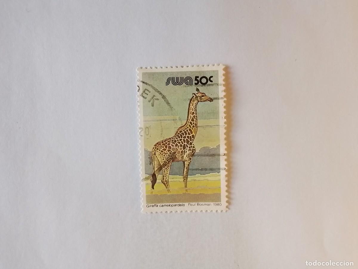 Sellos: A&Ntilde;O 1980 SUD&Aacute;FRICA SELLO USADO