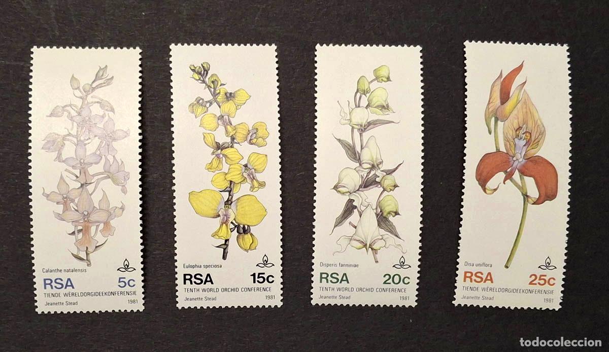 Briefmarken: 4 sellos de Sud&aacute;fricaRSA nuevos MNH **