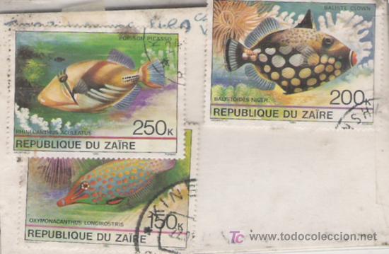 Sellos: ZAIRE TEMA PECES - Foto 1