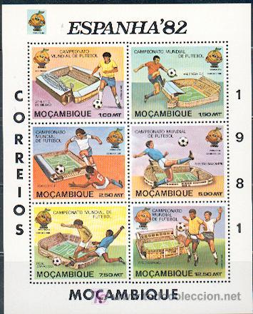 Sellos: Mo&ccedil;ambique Bl. ** (9) - Foto 1
