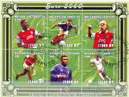 Sellos: Mo&ccedil;ambique & Euro 2000  (2) - Foto 1
