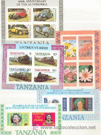 Sellos: Tanzania & 5 Bloques ** (2) - Foto 1