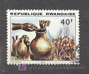 Sellos: RWANDA, LA POTERIE - Foto 1