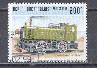 Selos: REPUBLICA TOGOLESA- 1999- YVERT TELLIER 1688C-TRENES- PREOBLITERADO