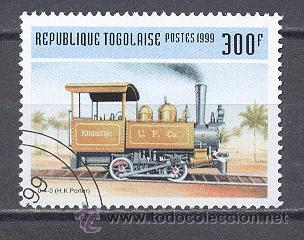 Timbres: REPUBLICA TOGOLESA- 1999- YVERT TELLIER 1688D-TRENES- PREOBLITERADO