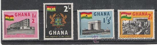 Sellos: GHANA SERIENUEVA - Foto 1