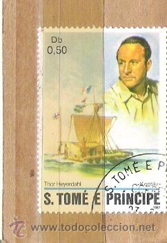 Timbres: SELLOS - LOTE 1 SELLO USADO - S. TOME PRINCIPE ( PERSONAJES )