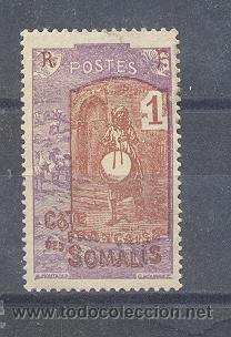 Briefmarken: Cote fran&ccedil;aise des somalis -1915-1916- yvert tellier 83