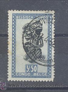 Sellos: Congo Belga-, usado - Foto 1