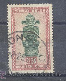 Sellos: Congo Belga-, usado - Foto 1