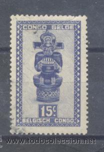 Sellos: Congo Belga-, usado - Foto 1