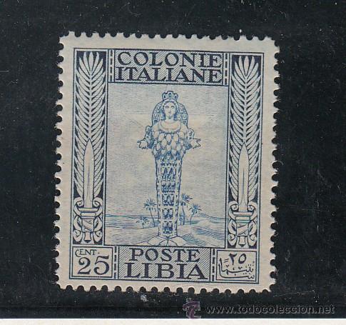 Sellos: libia   49 con charnela, - Foto 1