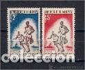 Sellos: atletismo en dahomey. a&ntilde;o 1963