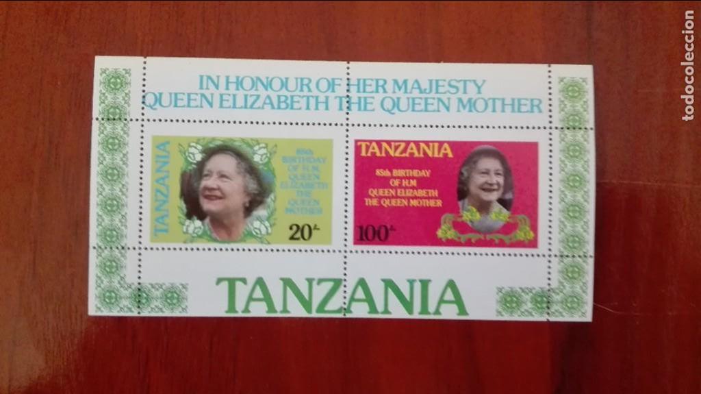 Sellos: Queen elizabeth hoja bloque - Foto 1