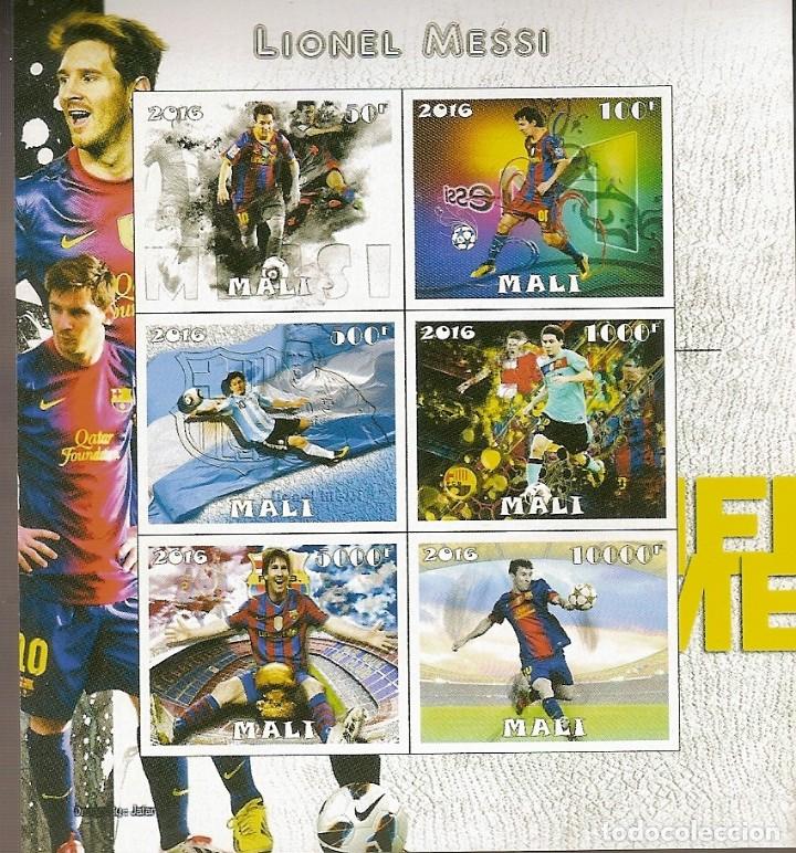 Sellos: Mali ** & Tributo a Leonel Messi 2016 (883) - Foto 1