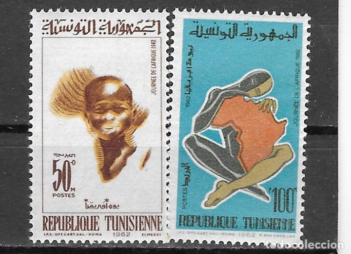 Selos: TUNISIE N&ordm; 548 al 549  (**)