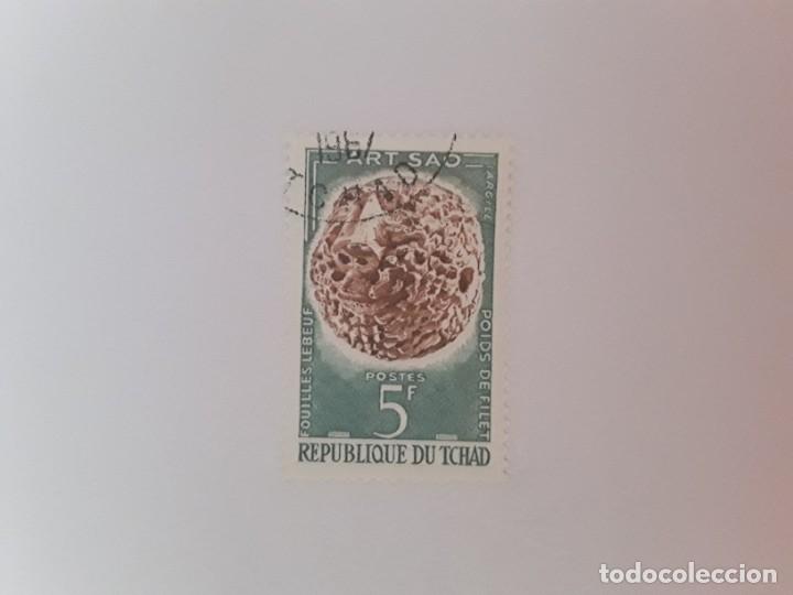 Sellos: TCHAD SELLO USADO - Foto 1