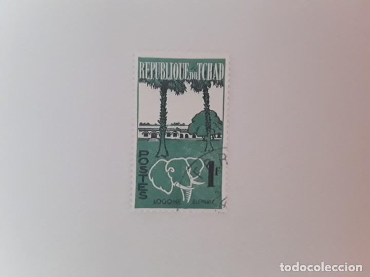 Sellos: TCHAD SELLO USADO - Foto 1