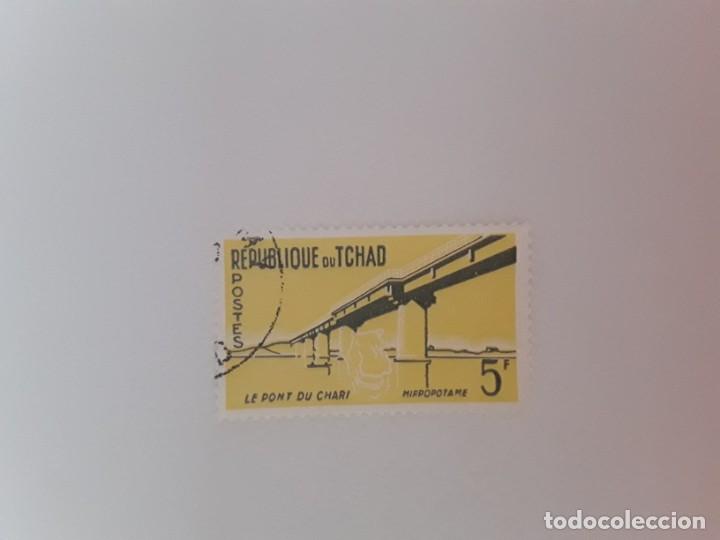 Sellos: TCHAD SELLO USADO - Foto 1