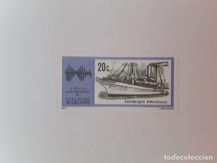 Sellos: RWANDA SELLO USADO - Foto 1