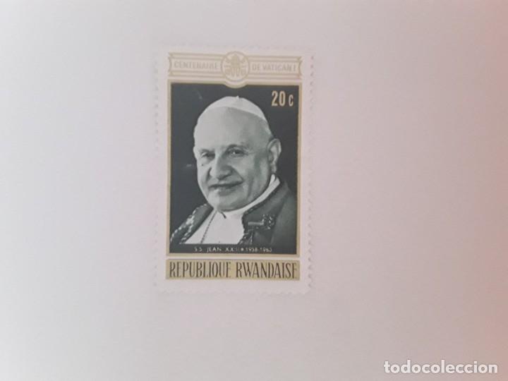 Sellos: RWANDA SELLO USADO - Foto 1