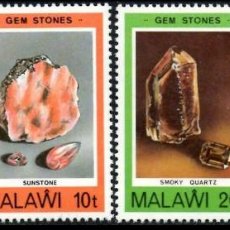 Sellos: SELLOS MALAWI NUEVOS, 1980, SERIE GEMAS. Lote 201946707
