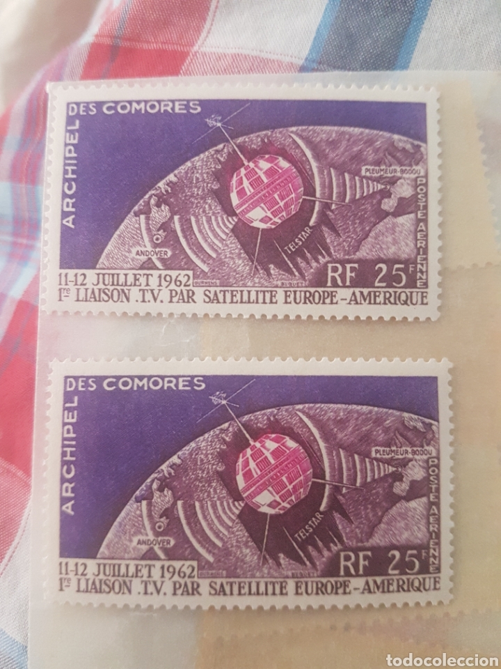 Sellos: 2 sellos comores - Foto 1