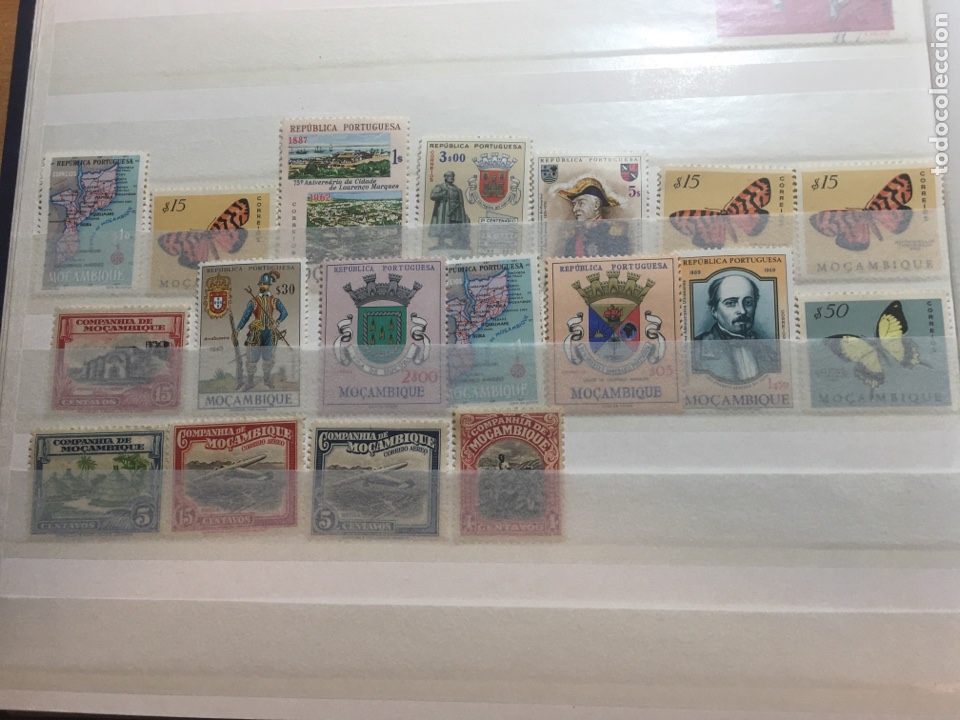 Sellos: Colecci&oacute;n de 18 sellos de mocambique - Foto 1