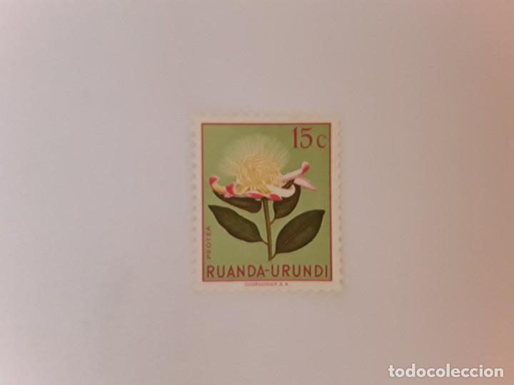 Sellos: RUANDA SELLO USADO - Foto 1