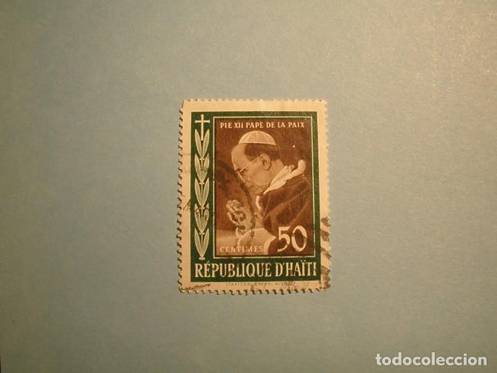 Briefmarken: REPUBLICA DE HAITI - PAPA PIO XII PAPA DE LA PAZ.