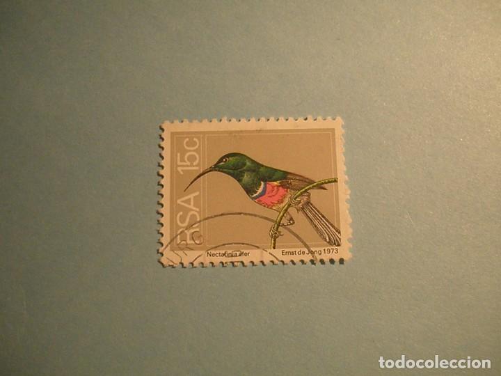 Briefmarken: SUDAFRICA - RSA - AVES, NECTARINIA AFER, suimanga bicollar.