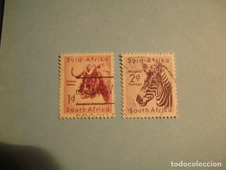 Briefmarken: SUDAFRICA - FAUNA, ANIMALES SALVAJES, CEBRA Y &Ntilde;U.