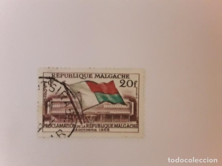 Sellos: MADAGASCAR SELLO USADO - Foto 1