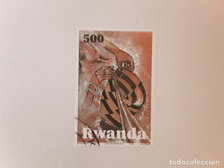 Sellos: RUANDA SELLO USADO - Foto 1