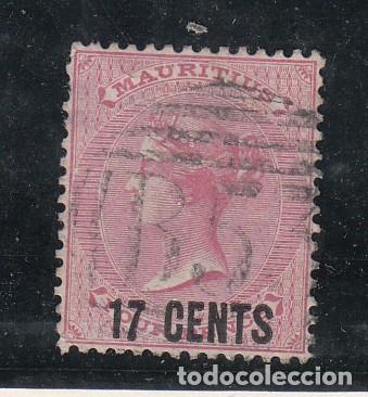 Sellos: MAURICIO .51 usada, - Foto 1